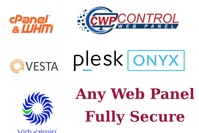 I will setup secure vestacp plesk cpanel whm on your server