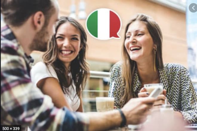 I will teach you italian effectively and affordably