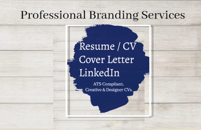 I will write ats CV, resume, cover letter to get you dream job