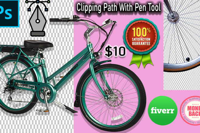 I will do pen tool master clipping path services