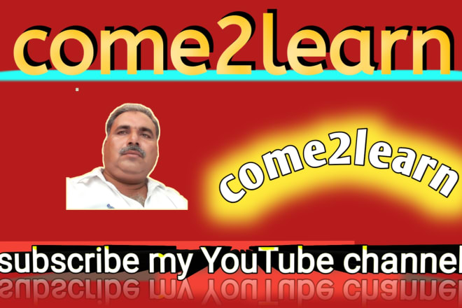 I will make your youtube channel,logo,banner
