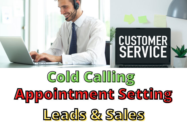 I will be your appointment setter and cold caller
