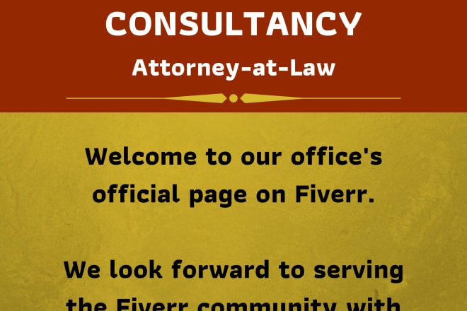 I will be your trinidadian lawyer on retainer