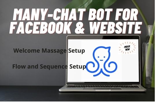 I will build a bot for your facebook page using manychat bot