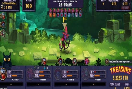 I will build blockchain dapp game, cryptocurrency game app and spot website,dapp game