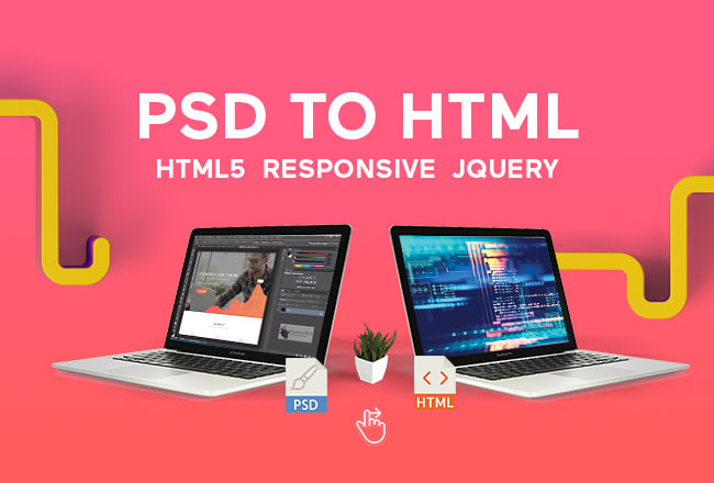 I will convert psd to html