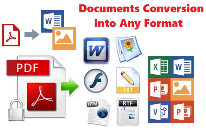 I will convert your files to any format