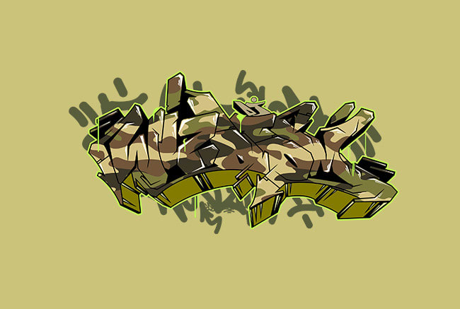 I will creat best name graffiti art logo and calligraphy