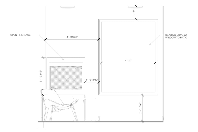I will create 2d interior design drawings and floor plans