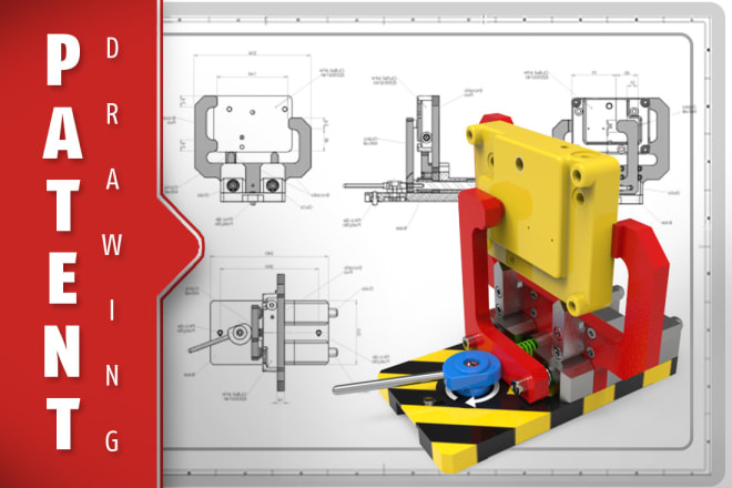 I will create 3d models and 2d drawings with solidworks for cad invent patent product