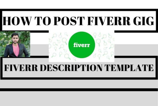 I will create a fiverr gig image and promote to sell with