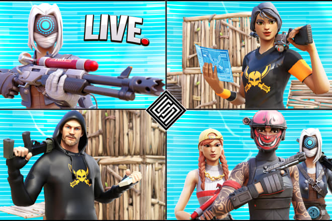 I will create a high quality fortnite thumbnail