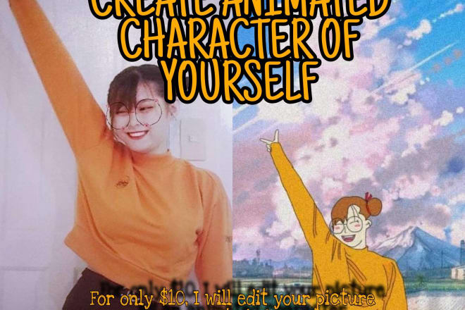 I will create an animated character of yourself