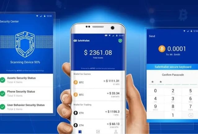 I will create bitcoin wallet app exchange website blockchain development, trading bot