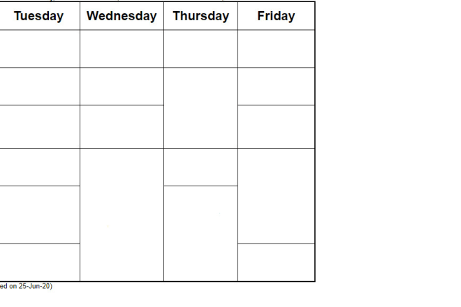 I will create custom time tables or web templates or web structures