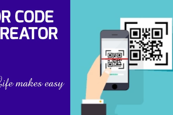 I will create professional design qr codes generator