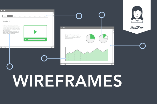 I will create wireframes for websites, software or mobile apps