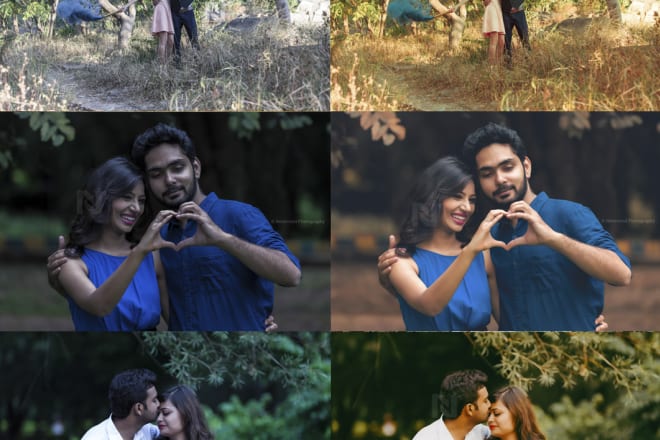 I will creatively edit couple portraits