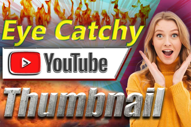 I will design 2 eye catchy and professional thumbnails