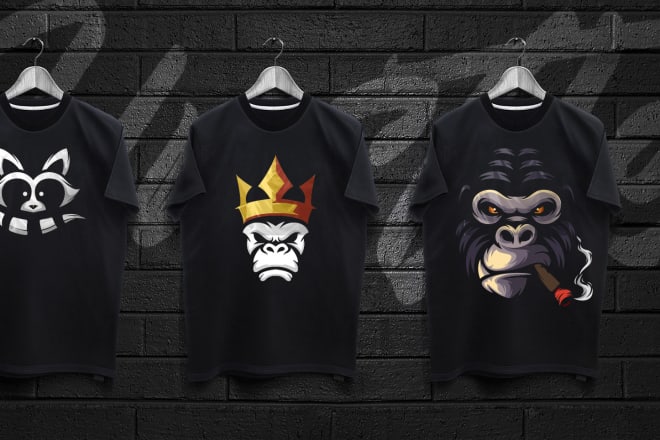 I will design a professional t shirt graphic