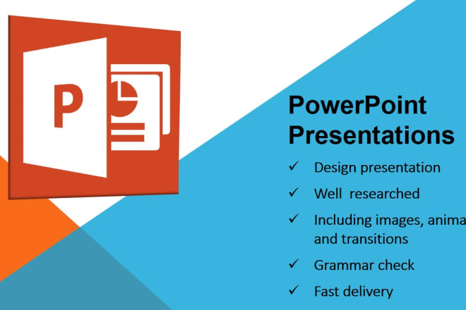 I will design business powerpoint presentation
