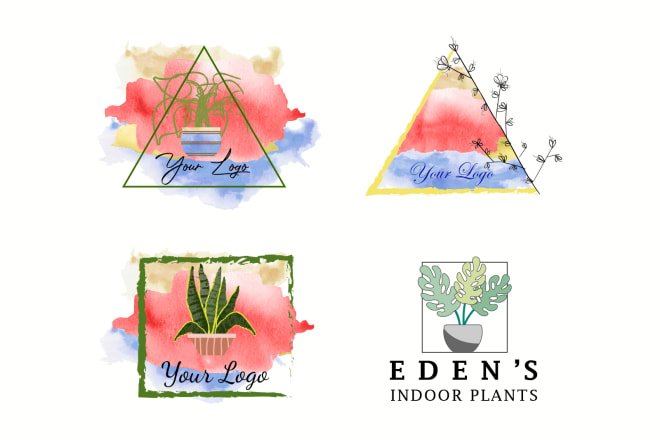 I will design creative,hand drawn,watercolour,feminine,signature logo in just 1 day