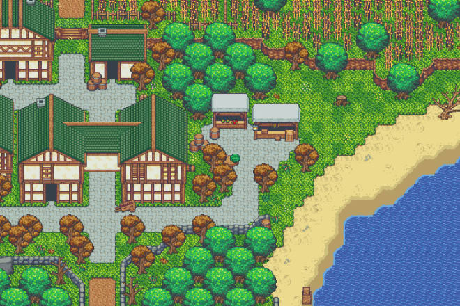 I will design maps for rpg maker mv and mz