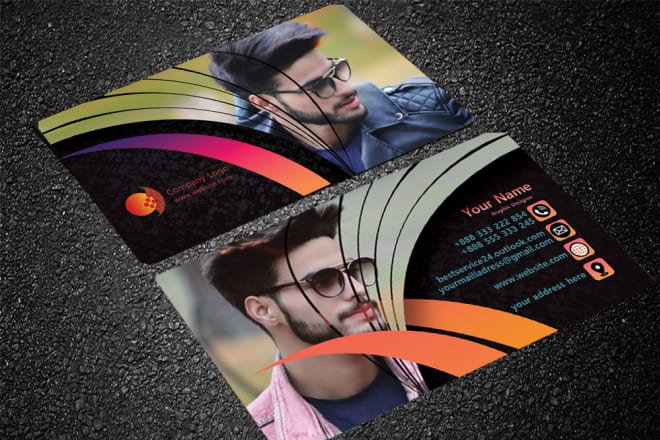 I will design professional and modern business card