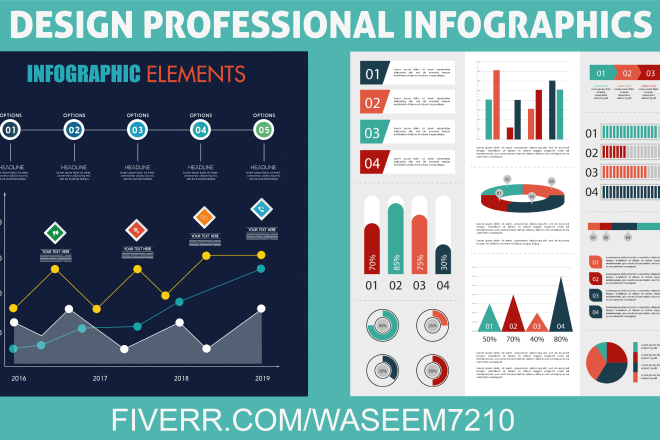 I will design professional infographics flow chart and diagrams