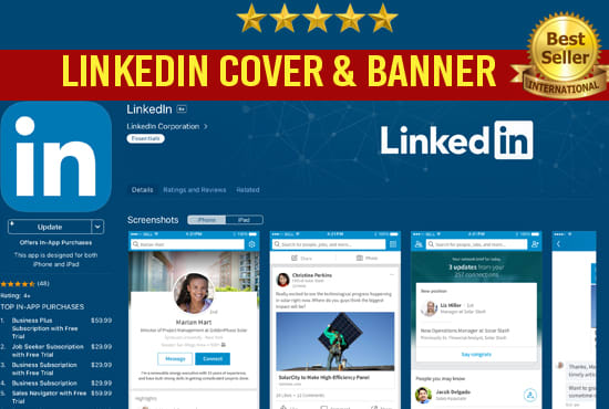 I will design stunning linkedin banner, header or background cover