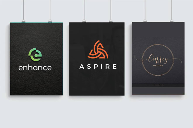 I will develop minimalist modern luxury business logo design 8hr