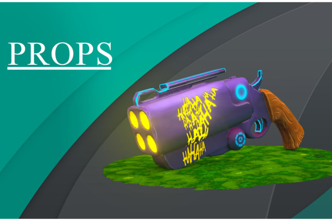 I will do 3d modeling, 3d rendering, pbr texturing