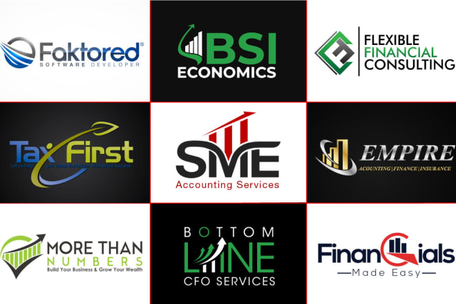 I will do a financial, accounting, consulting and marketing logo
