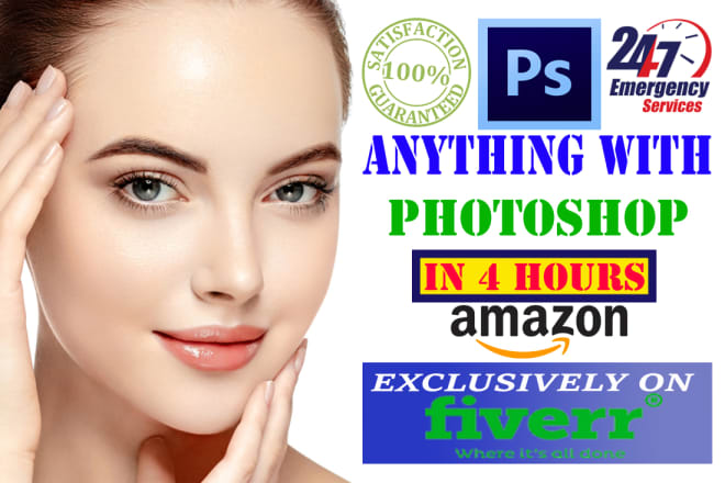 I will do amazon photo background removal, stunning image editing