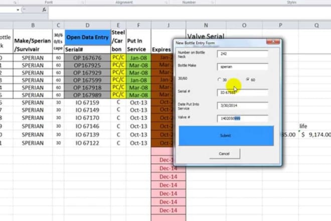 I will do excel vba or c sharp application to manage your data