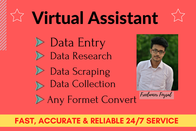 I will do faster data entry, typing job