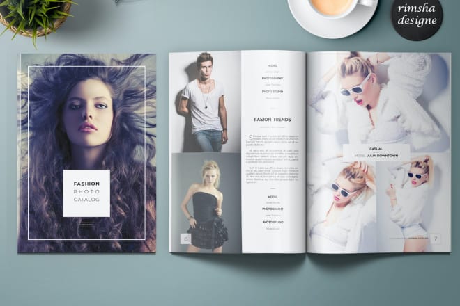 I will do lookbook, catalog or catalogue,portfolio,brochure design