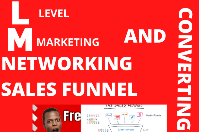 I will do mlm sales funnel for your product and recruit members
