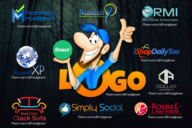I will do professional cartoon mascot or modern unique business logo design