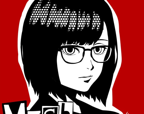 I will draw a persona 5 style portrait