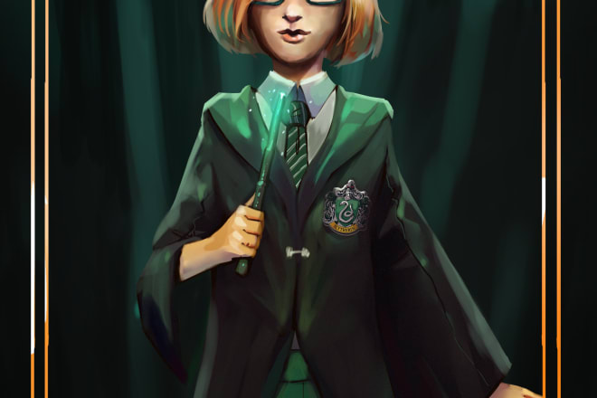 I will draw you in the world of harry potter