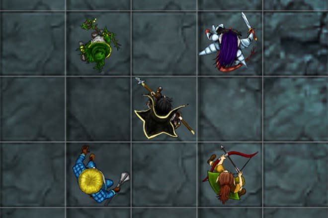 I will draw your roll20, fantasy grounds, or foundry dnd tokens