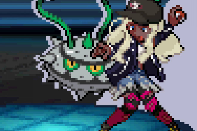 I will edit a custom pokemon trainer sprite for you