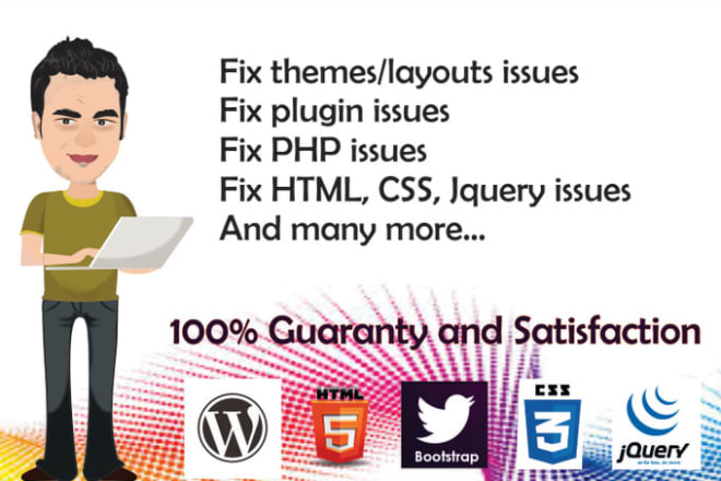 I will fix wordpress, whmcs, php errors, issues and customization
