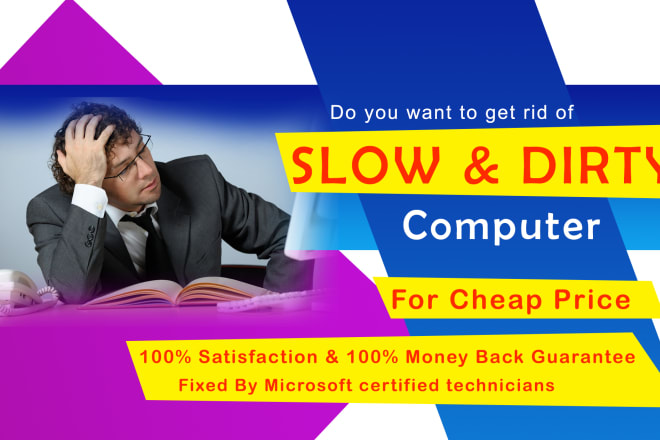 I will fix your computer problems