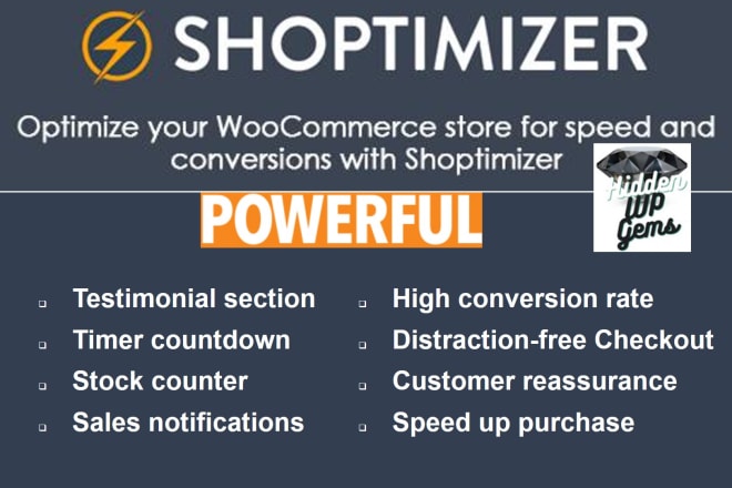 I will get you shoptimizer a fast and lightweight ecommerce wordpress theme