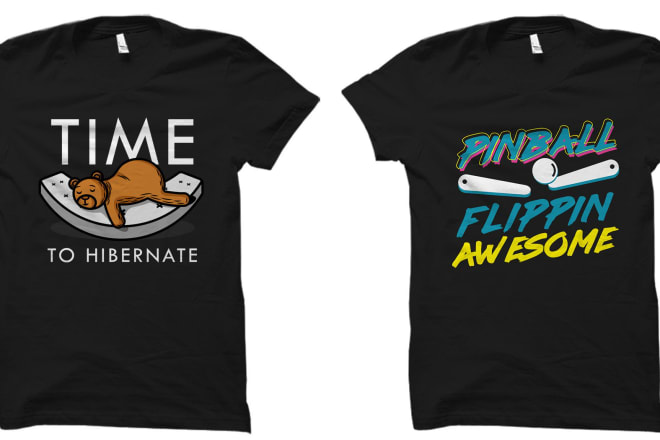 I will give you 20 professional trendy shirt design ready to upload