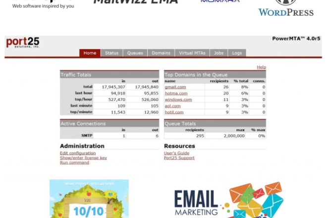 I will install pmta email marketing software on your vps
