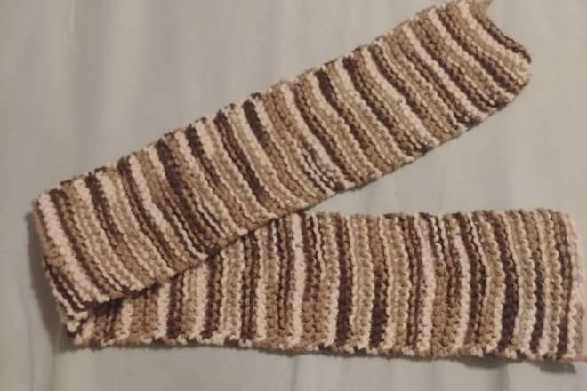 I will knit a custom scarf for your pet