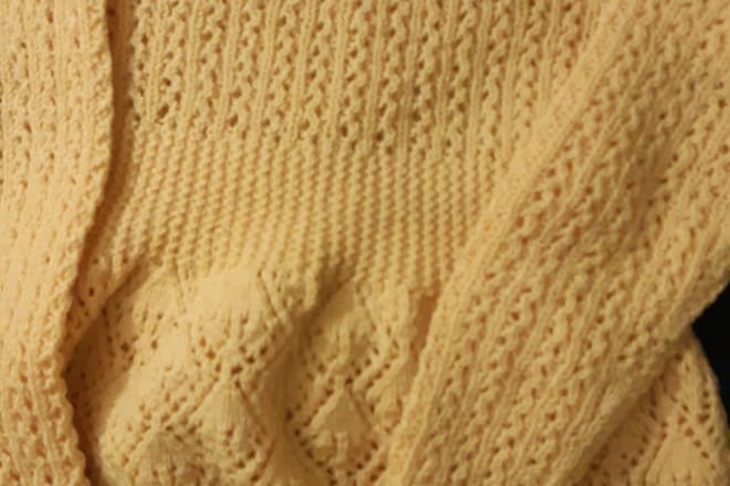 I will knit and crochet your custom pieces with shipment